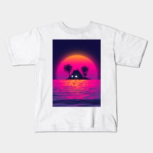 Kame house sunset Kids T-Shirt